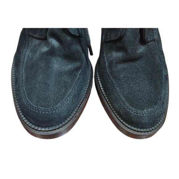 AQUATALIA Suede Lace-Up Buckle Platform Ankle Boots 6 - Picture 6 of 14